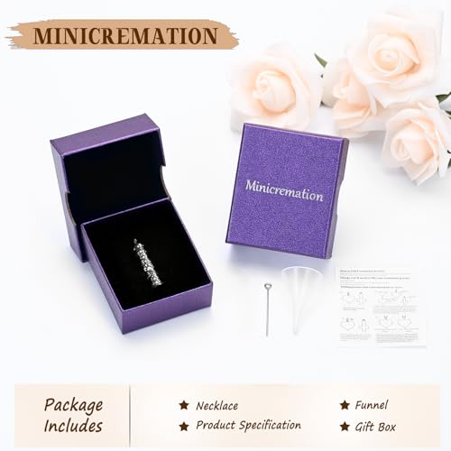 Minicremation Paw Print Cremation Jewelry for Ashes Pet Stainless Steel Cylinder Urn Vial Pendant Necklaces Celtic Knot Paw Print Ash Keepsake Jewelry for Women Men Black