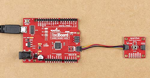SparkFun Qwiic MicroPressure Sensor - Miniature Breakout - 25psi piezoresistive Silicon Pressure Sensor - Calibrated & Compensated Pressure Sensing Range of 1-25psi - Ultra Low-Power