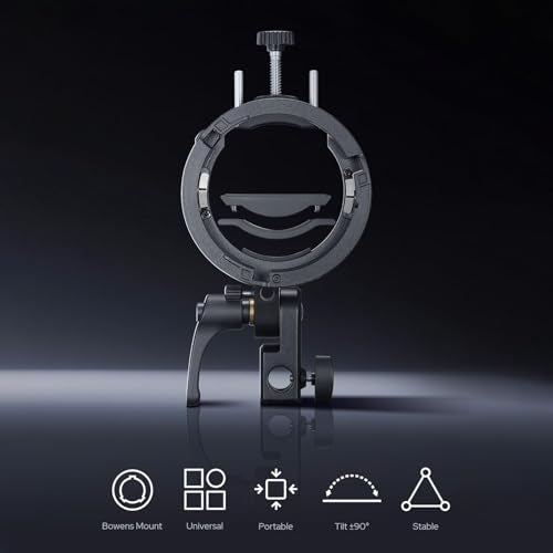 Godox S3 Speedlite Bracket Bowens Mount Holder 𝗦𝟮 𝗨𝗽𝗴𝗿𝗮𝗱𝗲