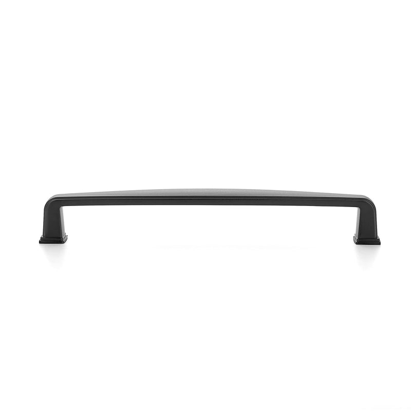 Ravinte Matte Black Cabinet Handles Cabinet Pulls, 6-1/4 Inch, 5 Pack | Smooth Zinc Bar Grip, Kitchen Cabinet Update, For Cupboards, Drawers, Dressers, Cabinet Doors, Furniture Hardware Projects