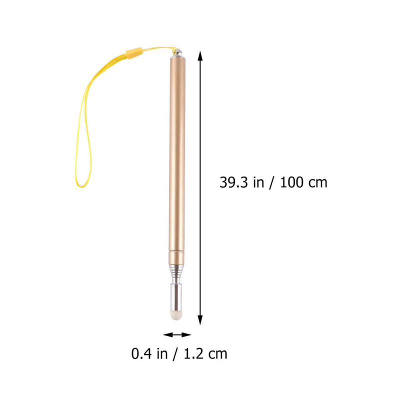 [Australia - AusPower] - STOBOK Telescopic Teachers Pointers Extendable Retractable Handheld Presenter Pointer Finger Pointer Stick Whiteboard Pointer(Golden) Golden 