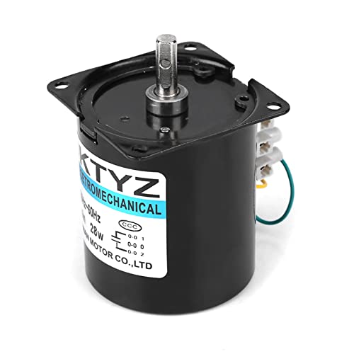 68KTYZ Motor CW/CCW Synchronous Motor Permanent Magnet 220V 28W (20rpm) Mini Electric Motor 220V with Dimmer