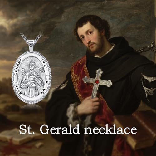 Symbolic Medallion Necklace Collection for Women Men Silver-Gerard