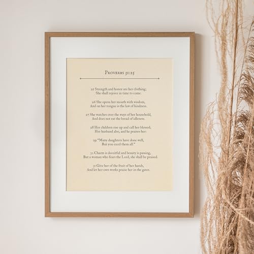Motherhood Scripture Wall Art Gift Set, Mother's Day Gifts, Christian Gifts for Mom, Christian Gifts for Women Faith, Christian Home Decor, Christian Wall Art ((8"x10" UNFRAMED), Maternal Grace) (8"x10" UNFRAMED)