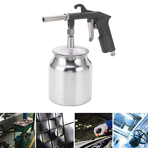 Tissting sandblaster gun kit with 750CC aluminum pot for abrasive blasting