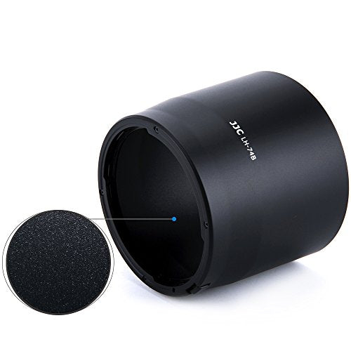 JJC ET-74B Bayonet Lens Hood + 67mm UV Filter for Canon RF 100-400mm f/5.6-8 is USM and Canon EF 70-300mm f/4-5.6 is II USM Lens