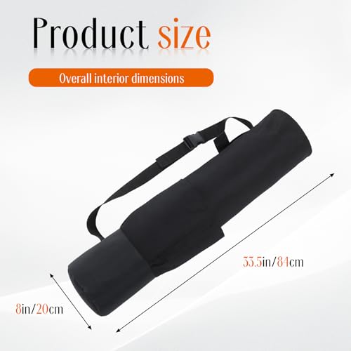 SilTriangle black heavy-duty lath bag, 36 inches, with three pockets and 8 x 33.5-inch size
