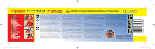Rothenberger Industrial RoFlame Premium, soldering torch, working temperature 650 degrees Celsius, 35930 without piercing gas cartridge