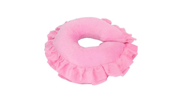 Dioche U Shaped Neck Support Cushion | Soft Table Bed Face Pillow for Beauty Salon & Spa Massage | Ergonomic Cervical Support with 360° Pressure Relief | Luxurious Travel Neck Pillow
