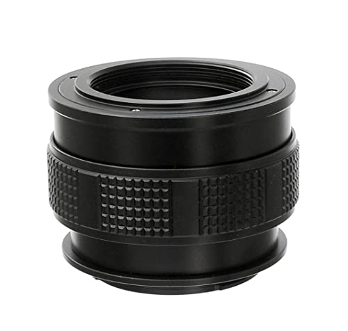 Fotasy M42 Lens to Sony E-Mount Focusing Helicoid Adapter, 42mm Screw Mount lens to E-Mount Macro Extension Tube, fits Sony a3000 a3500 a5000 a5100 a6000 a6100 a6300 a6400 a6400 a6500 a6600 M42 Lens - NEX Helicoid