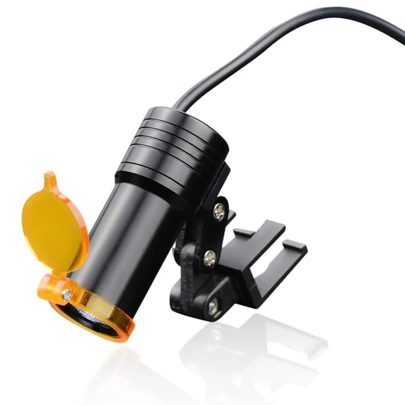 [Australia - AusPower] - 5W LED Light On Dental Loupes with Filter Portable Led Headlight with Belt-Clip Rechargeable Battery 