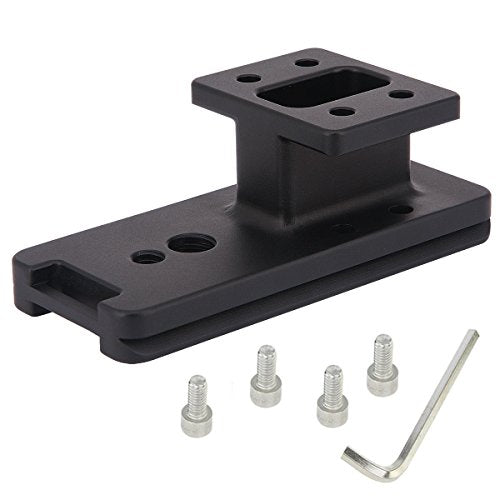 Haoge LF-C223 Lens Collar Replacement Foot Tripod Mount Ring for Canon EF 300mm f2.8L is II USM and EF 400mm f4 DO is II USM Lens Built-in Arca Type Quick Release Plate