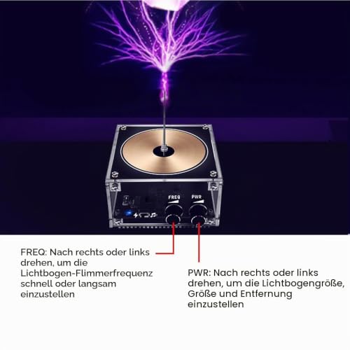 BT Version, Multifunctional Electronics, Mobile Phone, Tesla Coil Module, Artificial Flashes, Electric Arc Generator, Wireless Sound Transmission, Scientific Experimental S