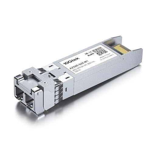25G SFP28 SFP+ Transceiver, 25GBase-SR Module, 850nm MMF, up to 100 metres, Compatible with Dell Force10 GP-25GSFP-1S 25GBase-SR: 100m 1