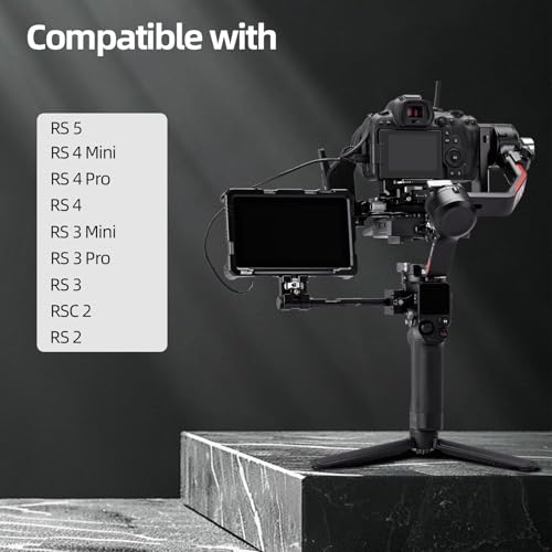 Nitze Gimbal Monitor Mount for DJI RS 4 Mini/Pro/RS 3 Mini/Pro - N28-S1