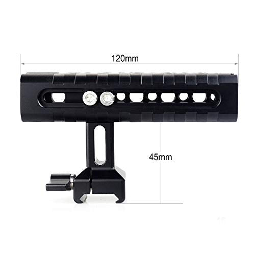 Quick Release Camera NATO Top Handle with Cold Shoe Mounts Handle with Rail