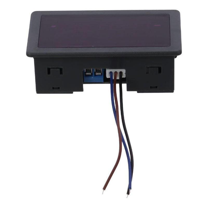 [Australia - AusPower] - Digital LED Tachometer,Red Mini 4 Digit NPN Hall Proximity Switch Sensor Durable AC 110V-230V RPM Speed Measure Meter Lathes, Conveyor Belts 