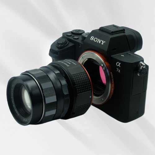 PHOLSY Lens Mount Adapter Compatible with M42 42mm Lens and Sony E Camera M42 to Sony E