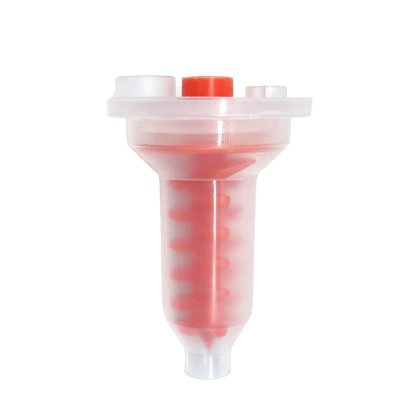 Dental Impression Mixing Tips, YOUYA DENTAL 50 Pieces Dental Intra Oral Tips for Dentistry Materials Mixing Tube Disposable Silicone Rubber Head Laboratory Products