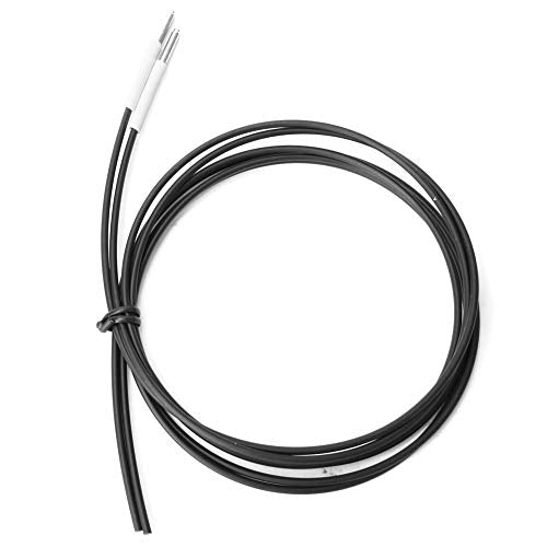 Garosa PT-310 Sensors Probe versus Fibre Optic Sensor M3 Thread Size 1 Metre Cable Length Sensor Probes Metal Head Probe Cable Rated Resistance Thermistor Temperature Sensor