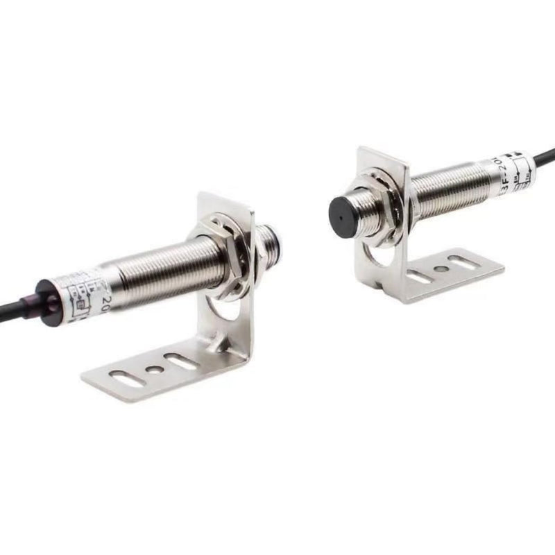 [Australia - AusPower] - 1 Pair photoelectric Switch 0-20M Laser Sensor Switch Through-Beam Reflection Optical Photoelectric Sensors 6-36V Proximity Switch E3F-20M-NO-12MM Regular Industry 