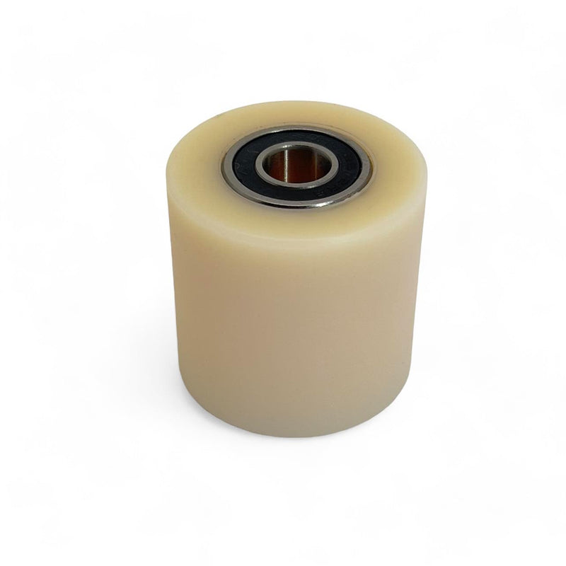 [Australia - AusPower] - Nylon Pulley 4 pcs 1.5-inch Nylon Roller Wheel with Bearings, CNC Guiding Wheel Flat Belt Idler (1.5in Diameter - 1 in Wide - 3/8 in Bearing) 1.5 * 1 
