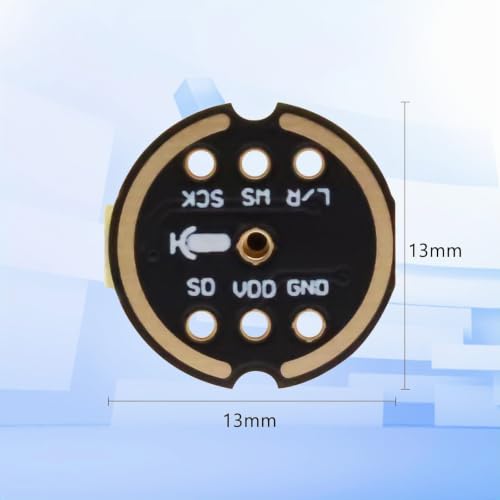 ARCELI INMP441 Omnidirectional Microphone Module, I2S MEMS Interface, High Precision Low Performance Compatible with ESP32 (Pack of 5) 5 Stück