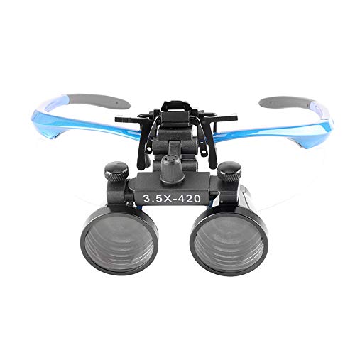 [Australia - AusPower] - Magnifying Loupes 3.5X 420mm Binocular Optical Glasses Magnifier with Metal Clip 