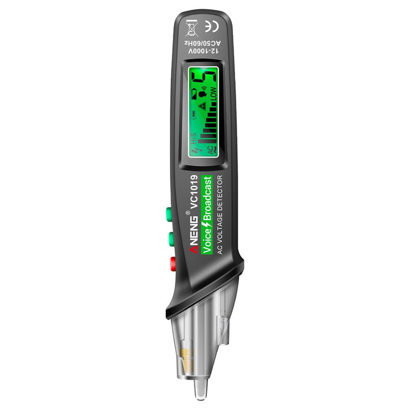 [Australia - AusPower] - axGear Voltage Detector Non-Contact AC Electrical Tester Pen Sensitivity 12-1000V 