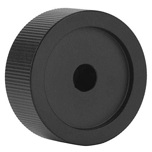 [Australia - AusPower] - Volume Control Black Matte Aluminium Knob for 6 mm Potentiometer 32 x 13 x 8 mm 