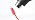 Heat Shrink Tube Diameter 25.4 mm, 3:1 with Adhesive, 1 m Black and 1 m Red | Double-walled with adhesive, waterproof and wear-resistant Ø25.4mm - 1m x 2 pieces