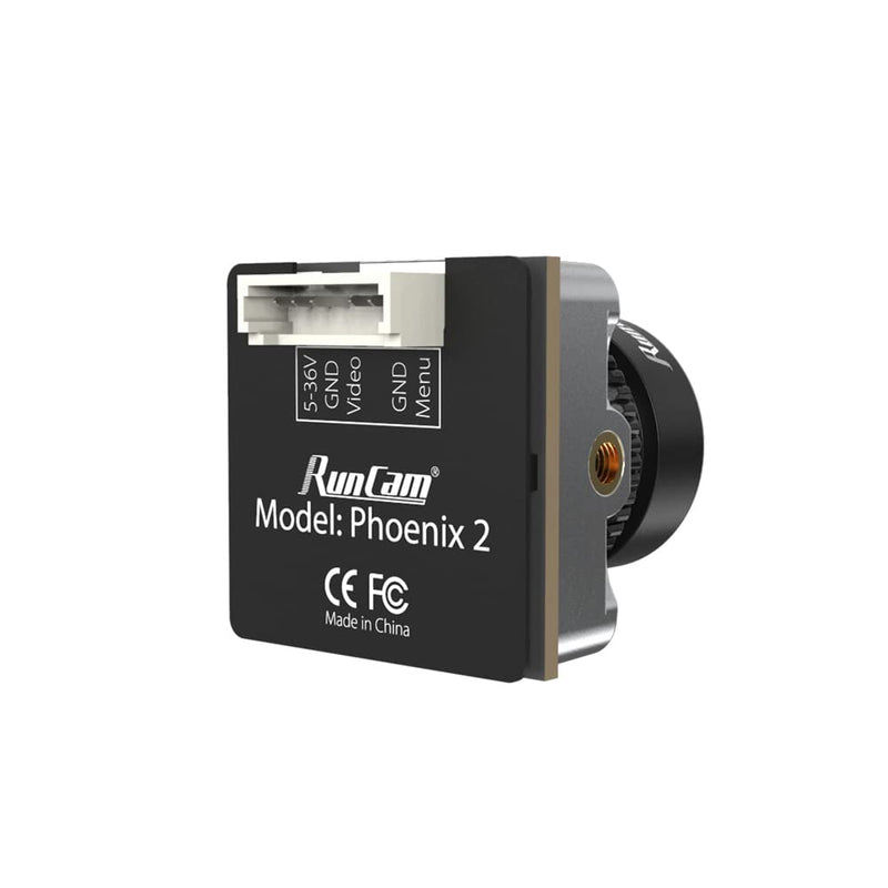 [Australia - AusPower] - RunCam Phoenix 2 Micro FPV Camera 1000TVL FOV 155° Super Global WDR Day&Night Freestyle Cam with 2.1mm Lens 4:3/16:9 Switchable for FPV Drone,etc. 