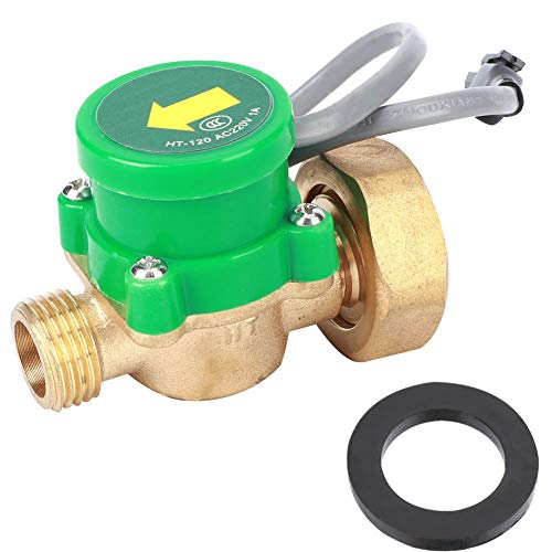 HT 120 Water Pump Flow Sensor Switch AC 220V 0.5A G1"-3/4" Thread for Shower Low Water Pressure Solar Heater Water Circulation