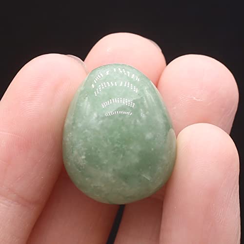 QSLLER 10PCS Egg Statue Natural Stone Decoracion Rose Quartz Amethyst Gemstones Mineral Yoga Healing Crystals Stone Ornament Room Decor