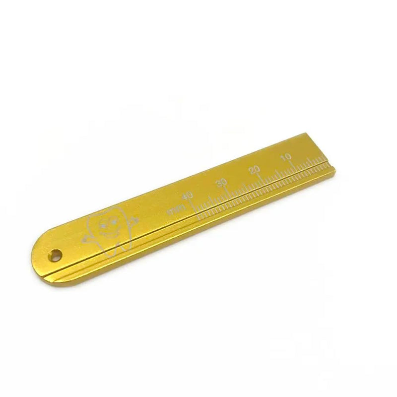 [Australia - AusPower] - 5pcs Dental Endo Rulers Span Measure Scale Endodontic Dentist Tools Materials Colorful 