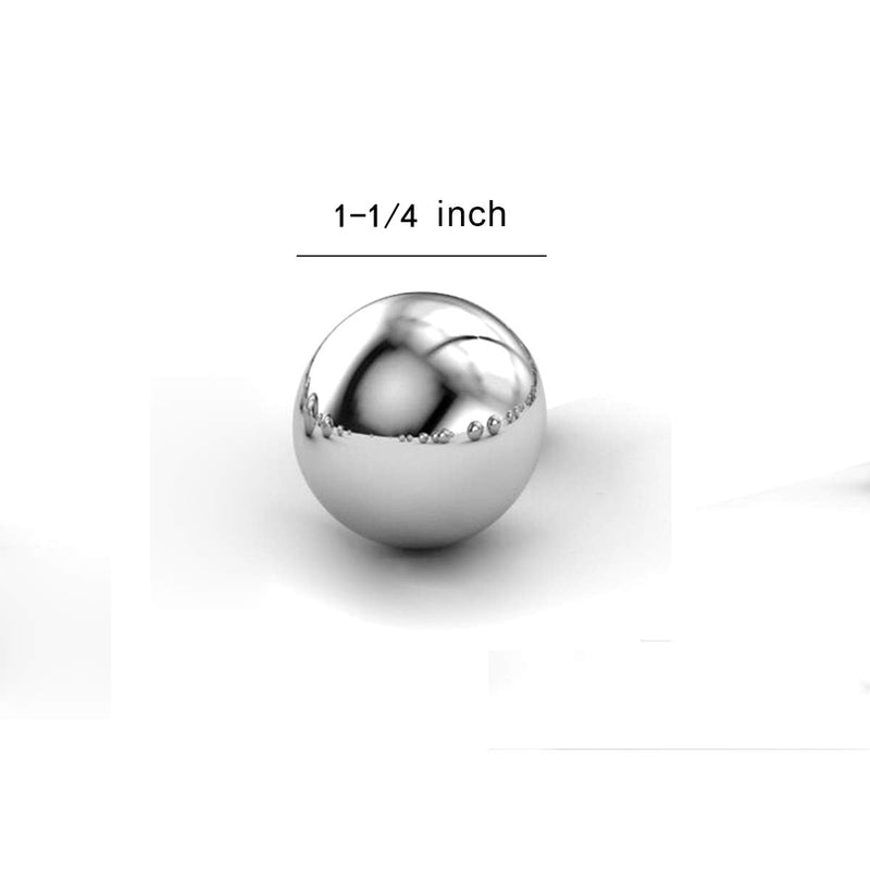 [Australia - AusPower] - ZYsteelball- 304 Stainless Steel Bearing Ball Precision Ball G100?1.25” 2pc) 1.25" 2 