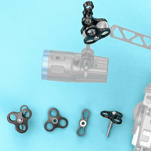Sea frogs Triple Ball Clamp for Diving Underwater Photography System
