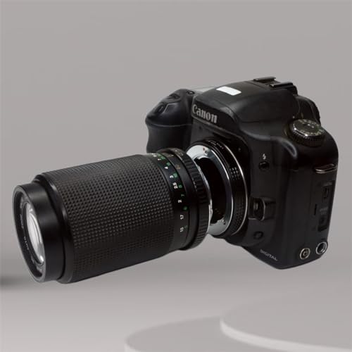 PHOLSY Lens Adapter Compatible with Minolta MD MC Lens to Canon EF Camera Minolta MD to EOS (Macro)