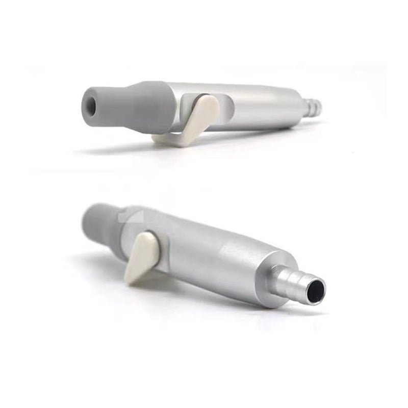 [Australia - AusPower] - 5 PCS Dental Oral Saliva Ejector Suction Short Weak Tip with Cap Adaptor 