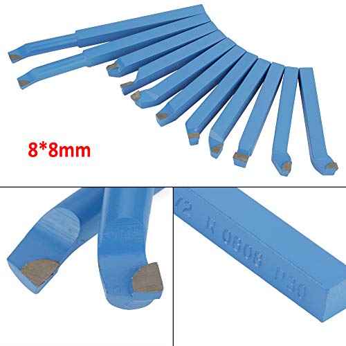 11PCS 8 x 8mm Universal Lathe Tools Set for General Lathes