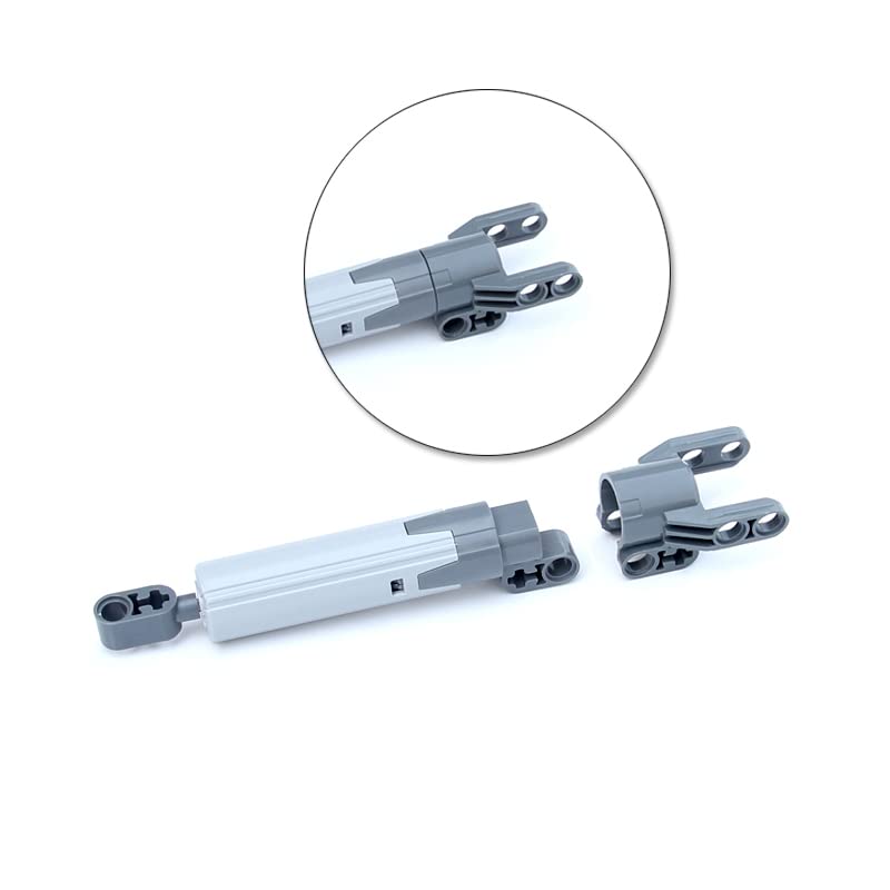 [Australia - AusPower] - 5 Set Technical Linear Actuator Axle and Pin Connector Block compatiable with Technic Parts 
