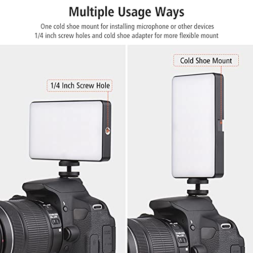 Andoer W140 RGB LED Video Light Kit Conference Lighting CRI95+2500K-9000K