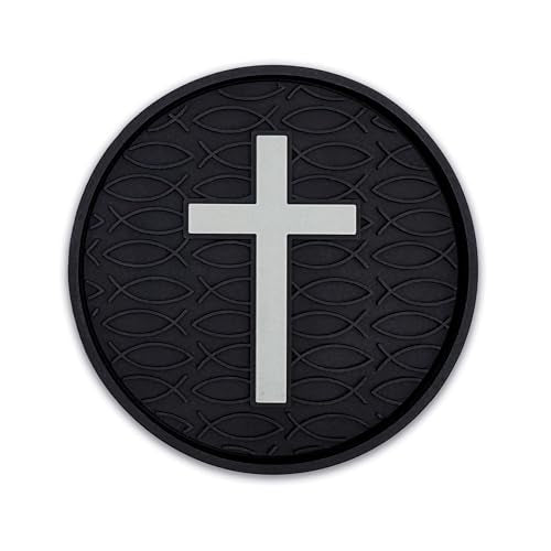 Christian Jesus Fish Religious Automotive Silicone Coasters Set of 4 Religious 4-pack