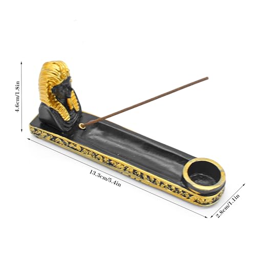 Black Gold Pharaoh Incense Holder