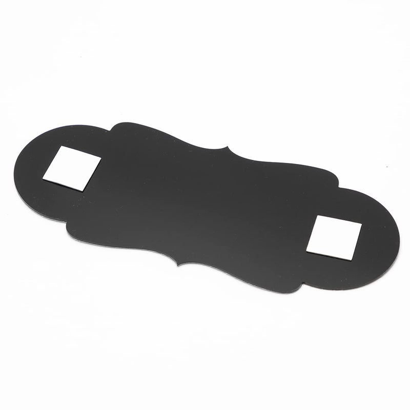 [Australia - AusPower] - Designer EXIT Sign - Black - Large (1 Pack) 3.5" x 9" - Large (1 Pack) 