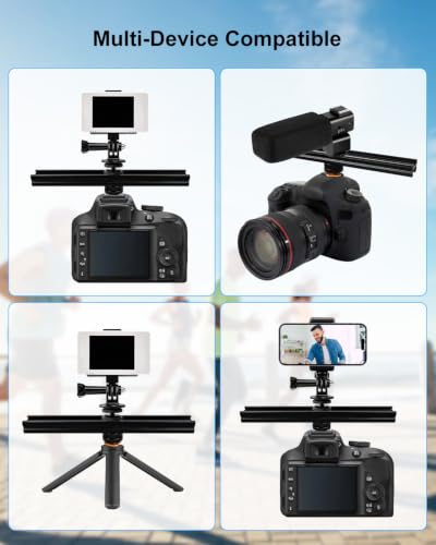 Multifunctional Camera Hot Shoe Extension Bracket for Video Recorder