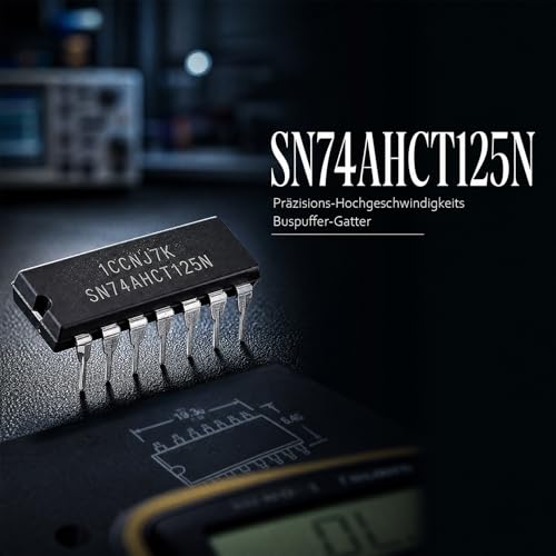 15 x SN74AHCT125N IC Chip DIP-14 Quad Bus Buffer with 3-State Outputs | Integrated circuit for level conversion, signal preparation and digital circuits