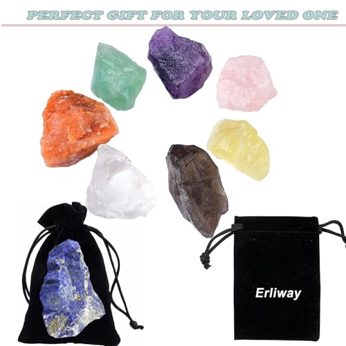 Erliway 1 Pc 0.15-0.22 lb Lapis Lazuli Raw Crystal Stone for Tumbling 2-3''
