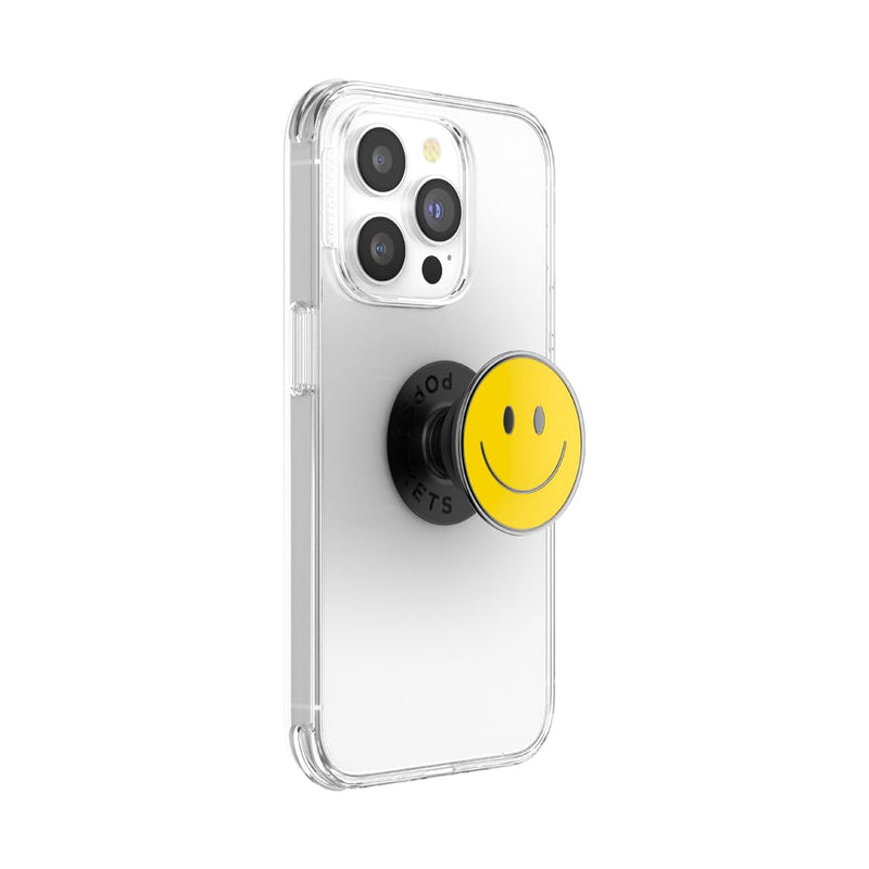 [Australia - AusPower] - PopSockets Phone Grip with Expanding Kickstand, Enamel Graphic - Be Happy Adhesive 