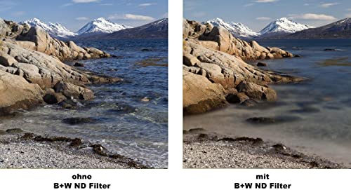 B+W 43mm Master Neutral Density 0.6 (2 Stop) MRC Nano 802M Glass Filter